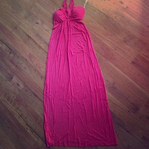 Halter maxi dress
